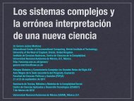 sistema complejo - International Center of Unconventional ...