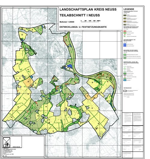 Landschaftsplan I - Rhein-Kreis Neuss