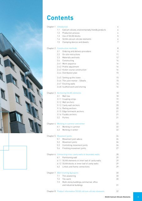 SILKA calcium silicate elements - Xella UK