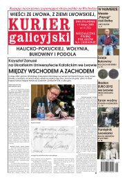 Kurier Galicyjski 3/2008 - Kresy24.pl