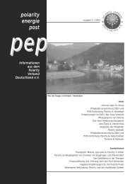 PEP Nr. 3 2003 - Polarity-Verband Deutschland eV