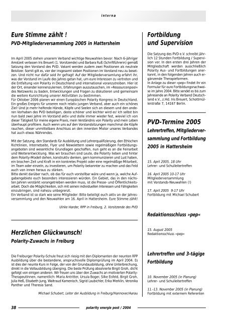 PEP Nr. 4 2004 - Polarity-Verband Deutschland eV
