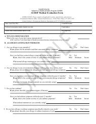 AUHSP Medical Evaluation Form - Cornell University