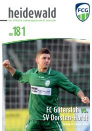 Mit guter Steuerberatung Geld sparen! - FC Gütersloh