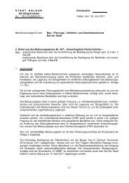 9/184 - 2. Ãnderung des Bebauungsplanes Nr. 047 - in Kalkar