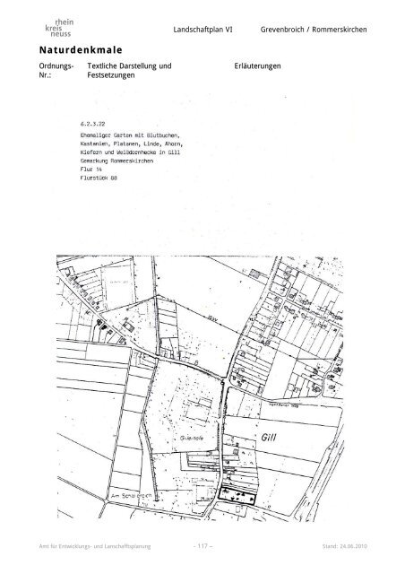 Landschaftsplan VI - Rhein-Kreis Neuss