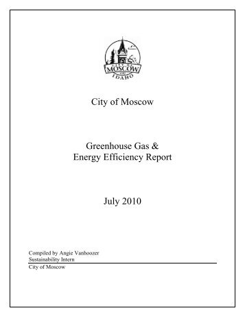 Greenhouse Gas (GHG) - City of Moscow