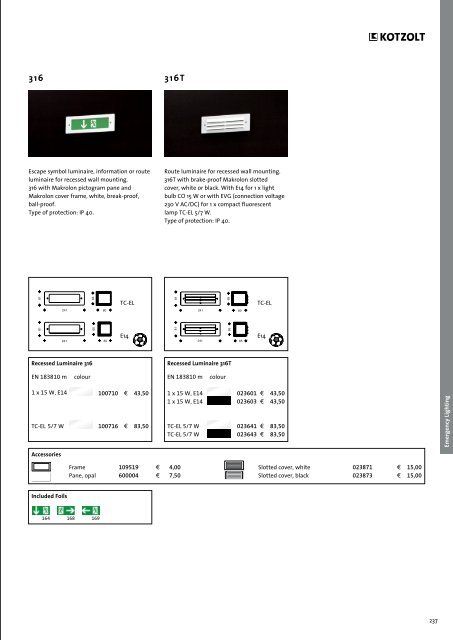 Emergency Lighting