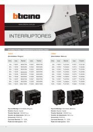 bticino - DISTRIBUIDORA INCORESA SA