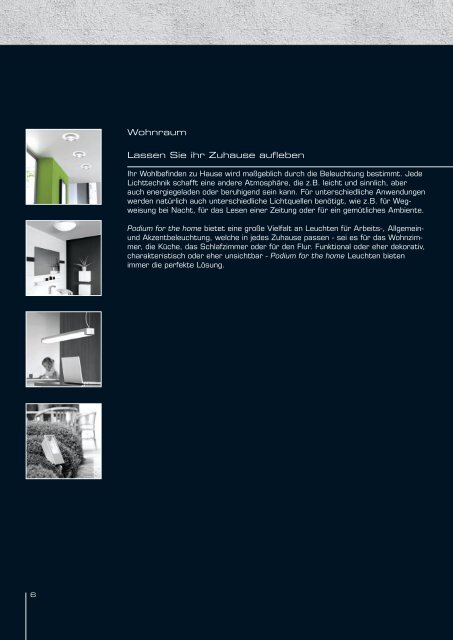 KATALOG PODIUM - Richter + Lang Lichttechnik GmbH