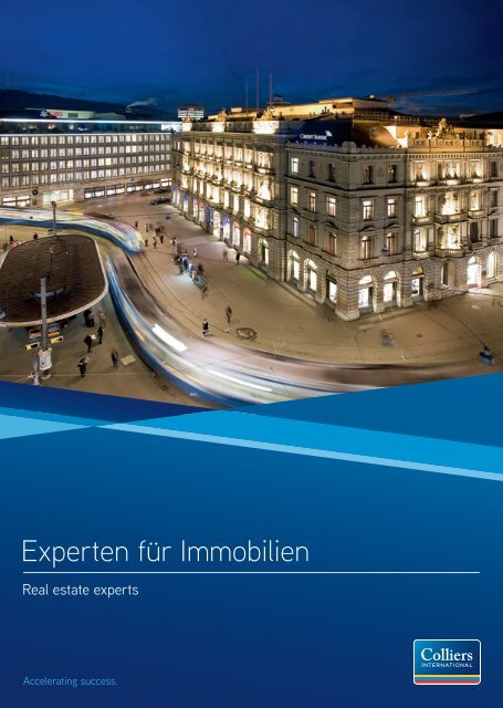 Experten für Immobilien - Colliers International Zurich