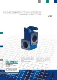DB9 ventile.cdr - RICKMEIER Pumpentechnologie