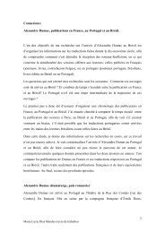Connexions: Alexandre Dumas, publications en France, au ... - IEL