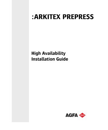 :ARKITEX PREPRESS - Agfa