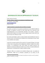 Tercer informe de avance - UCES