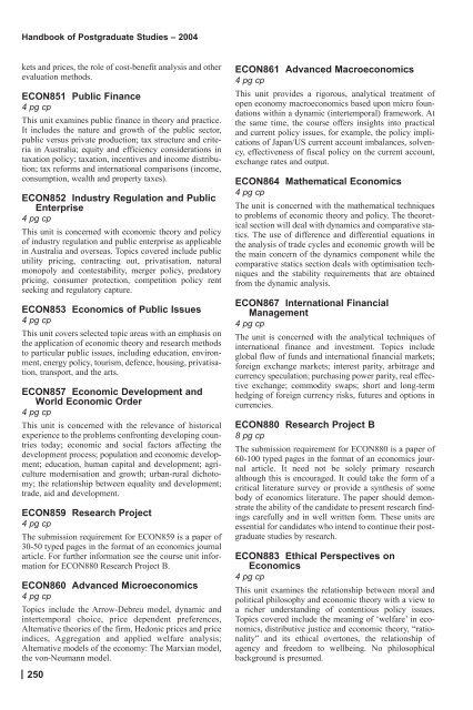 Print PG 1-lots - Macquarie University Handbooks