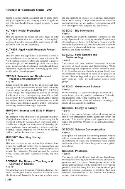 Print PG 1-lots - Macquarie University Handbooks