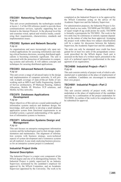 Print PG 1-lots - Macquarie University Handbooks