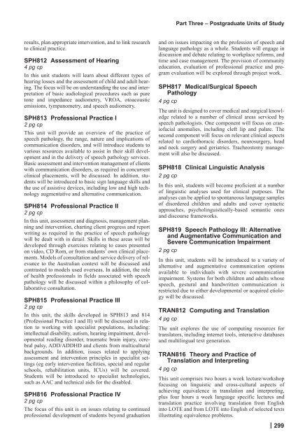 Print PG 1-lots - Macquarie University Handbooks