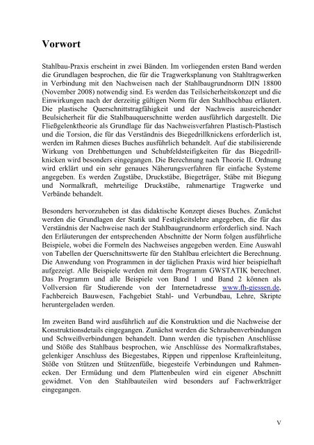 Vorwort + Inhaltsverzeichnis (PDF) - Bauwerk Verlag