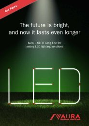 The future is bright, and now it lasts even longer - Aura Light