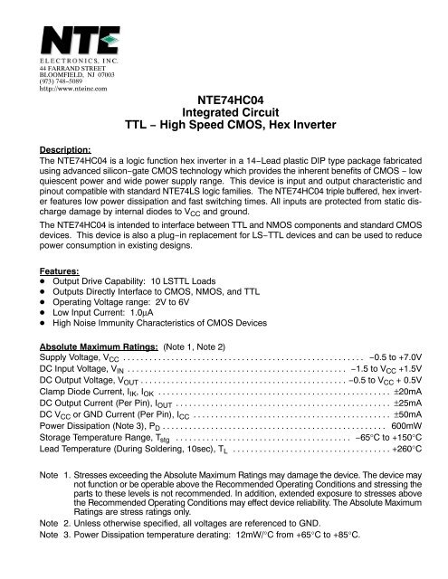 Maximum Rated Output Current