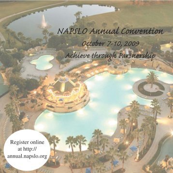 NAPSLO Annual Convention