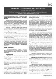 prevenciÃ³n y detecciÃ³n del maltrato infantil - Sociedad de PediatrÃ­a ...