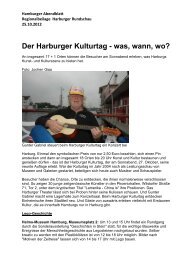 Der Harburger Kulturtag - was, wann, wo? - Rieckhof
