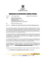 M.I.J.I. No. 16 CesiÃ³n de los contratos estatales y efectos ... - IDU