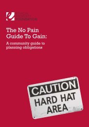 a community guide to planning obligations - Town and Country ...
