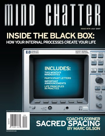 Mind Chatter #174 (July, 2007) (PDF) - Centerpoint Research Institute