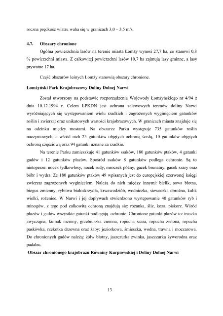 Plan Gospodarki Odpadami dla Miasta Łomży (projekt) - Łomża