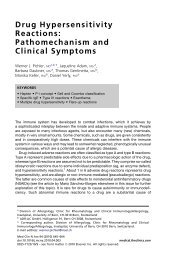 Drug Hypersensitivity Reactions: Pathomechanism and Clinical ...