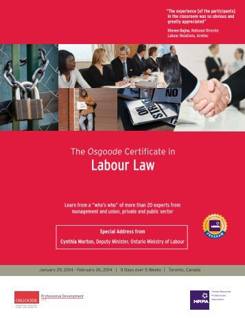 download brochure pdf - Osgoode Professional Development