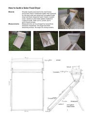 DIY Solar Food Dryer - Military Hunting & Fishing