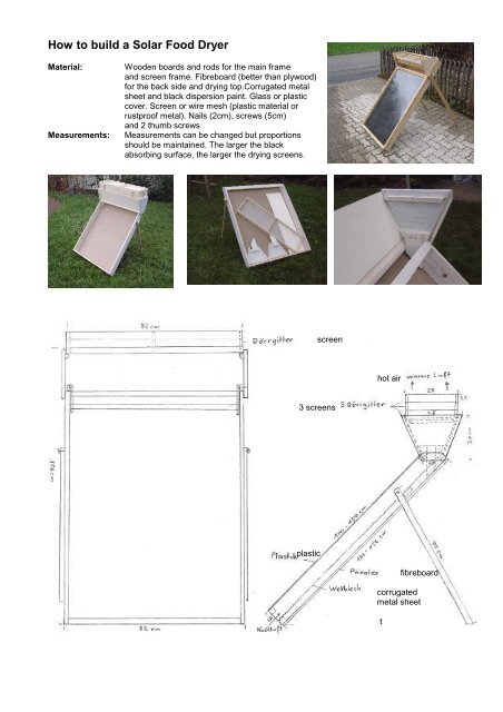 DIY Solar Food Dryer - Military Hunting & Fishing