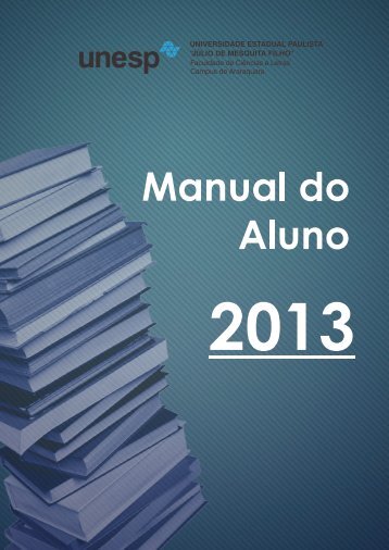 Manual do aluno FCL - Unesp
