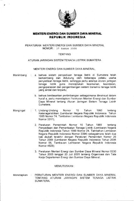 Pemakaian daya listrik dapat dilihat pada sebuah komponen yang bekerja dengan berputar yang disebut