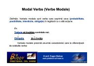 Modal Verbs (Verbe Modale) - PRIETENUL cel Mare â Big BUDDY