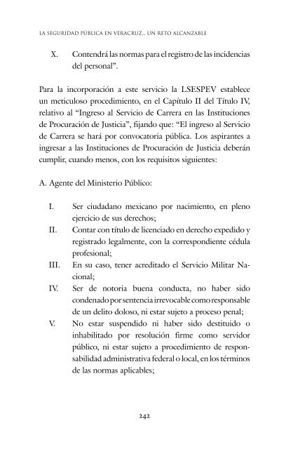 La Seguridad Pública en Veracruz... Un reto alcanzable - Inap