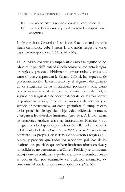 La Seguridad Pública en Veracruz... Un reto alcanzable - Inap