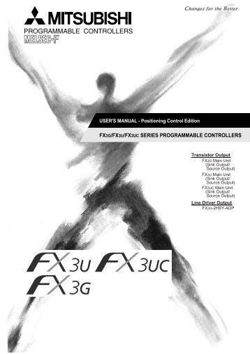 FX3G, FX3U, FX3UC Users Manual - Automation Systems and ...