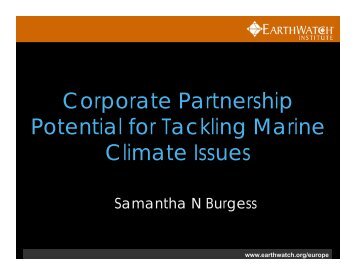 Samantha Burgess - World Ocean Council