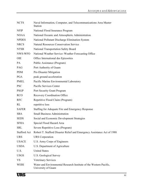 Guam Hazard Mitigation Plan - Western States Seismic Policy Council