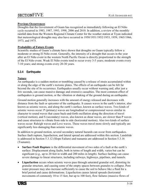 Guam Hazard Mitigation Plan - Western States Seismic Policy Council