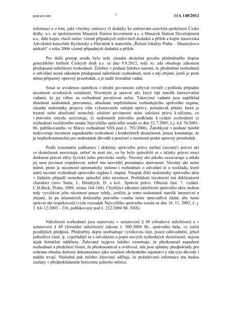 rozsudku MÄstskÃ©ho soudu v Praze z dubna 2013 - Bezkorupce