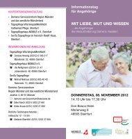 Flyer (PDF) - Demenz-Service NRW