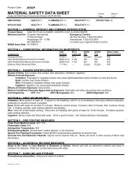 MSDS - Crosstex