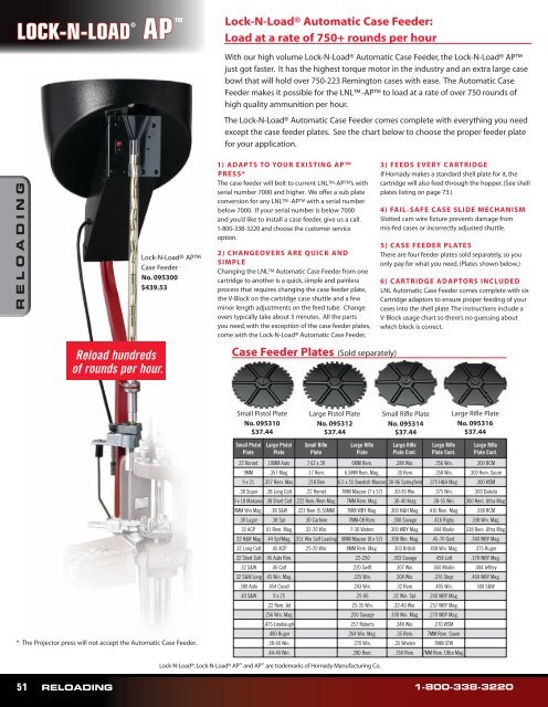 LOCK-N-LOAD - Hornady